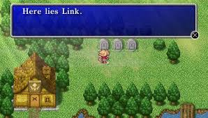 "Ici repose Link."